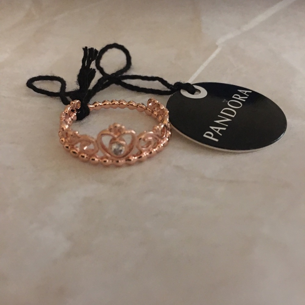 Pandora Rose Princess Tiara Ring